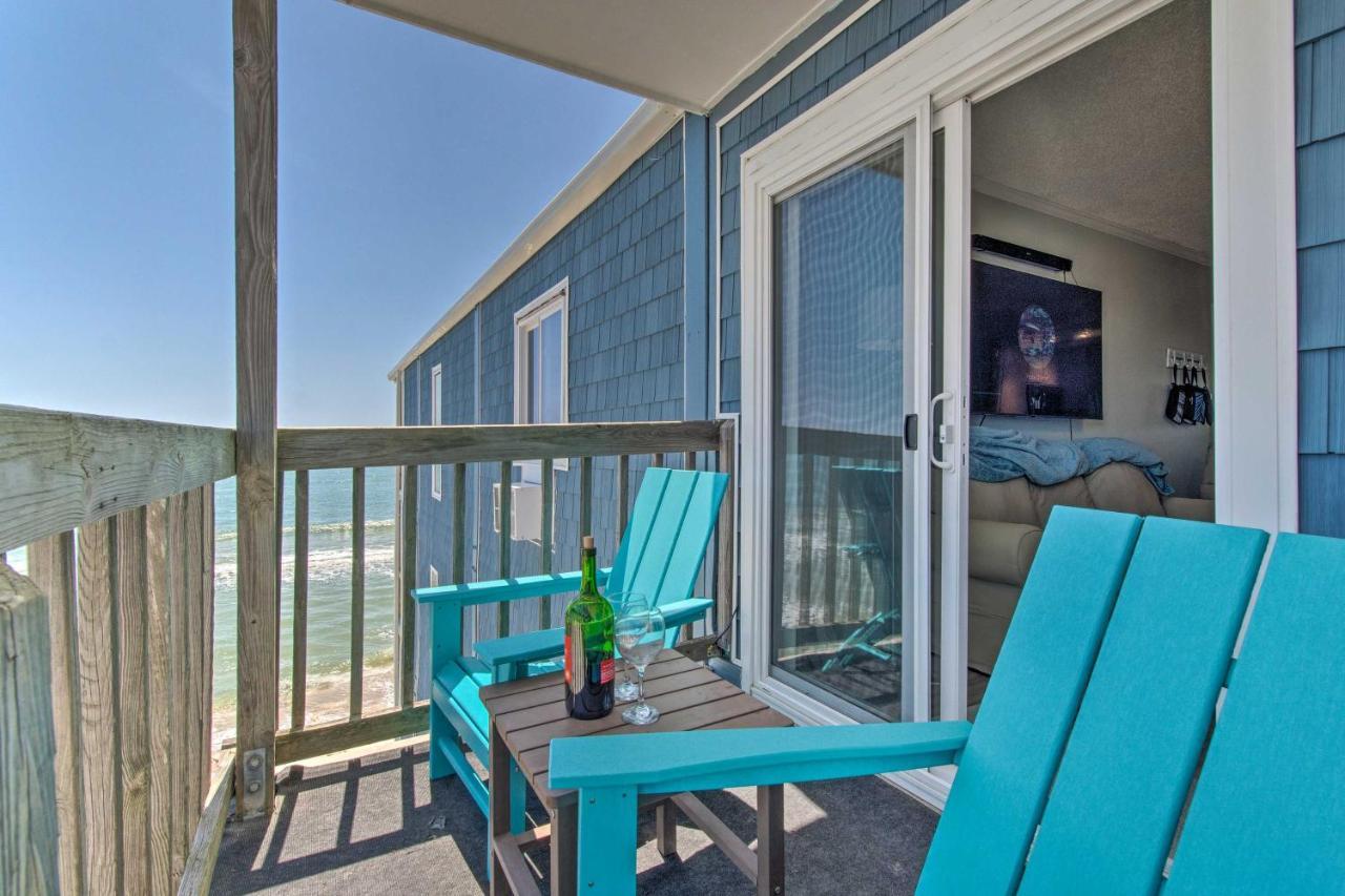 Appartement Convenient Retreat With Balcony And Ocean Views! à North Topsail Beach Extérieur photo