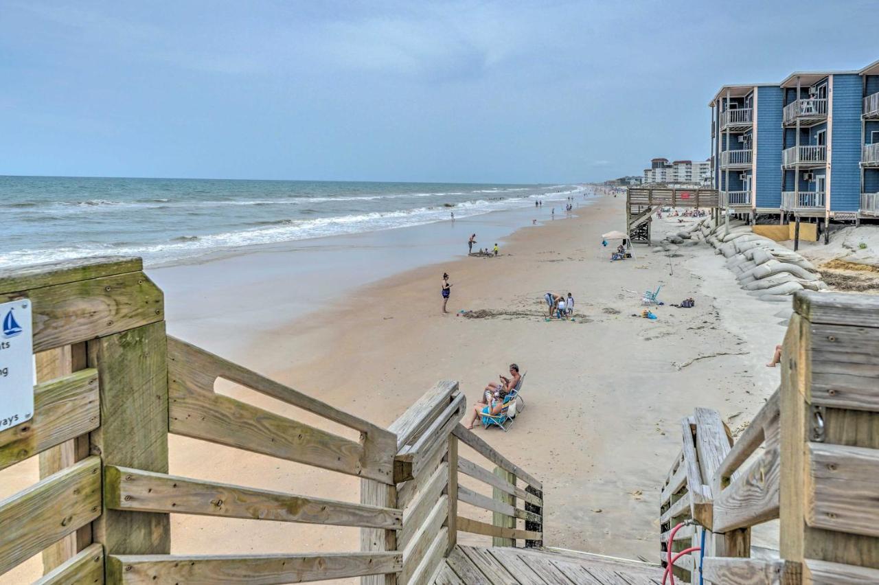 Appartement Convenient Retreat With Balcony And Ocean Views! à North Topsail Beach Extérieur photo